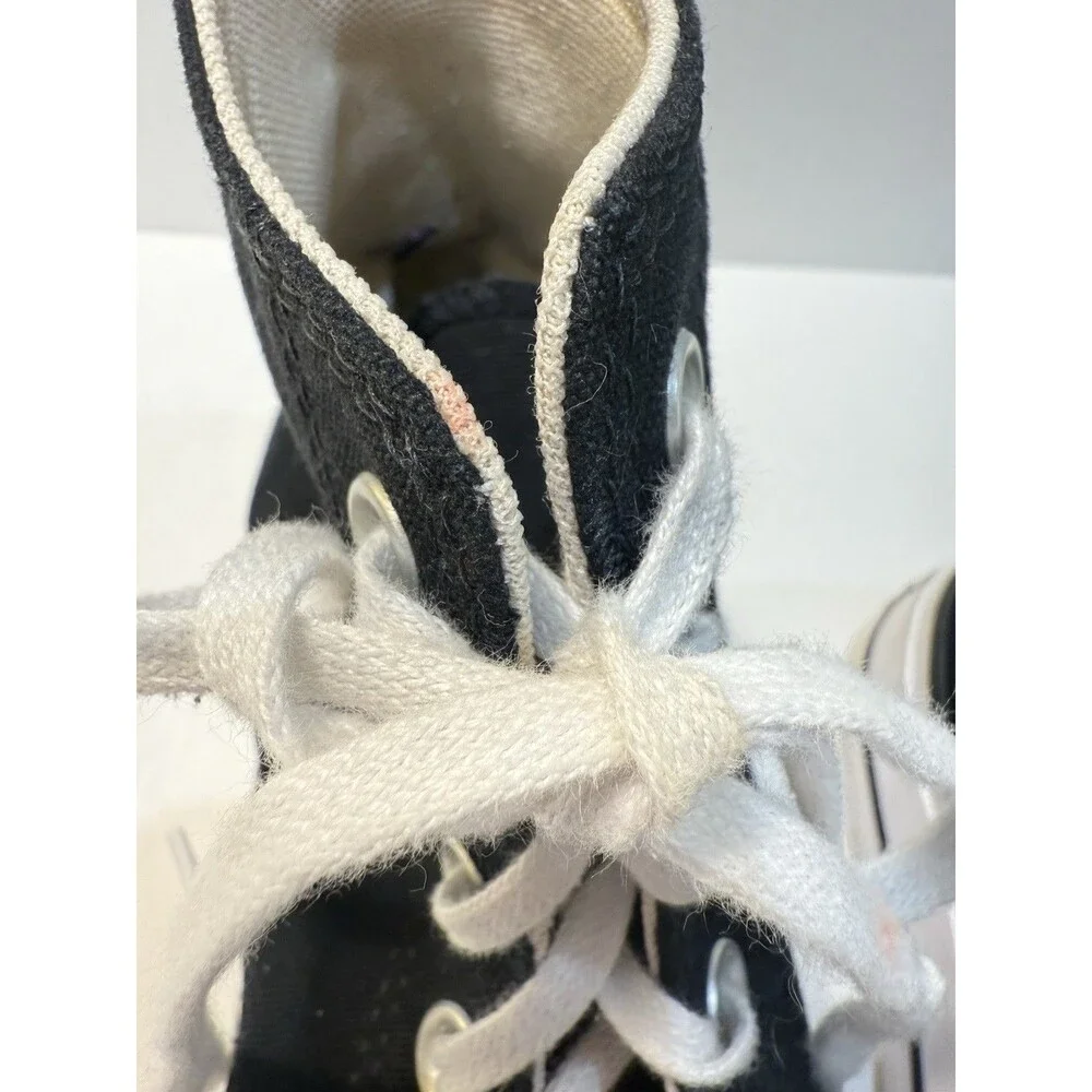 Converse Chuck Taylor All Star Lift Platform Women Size 7 Black High Top Shoes